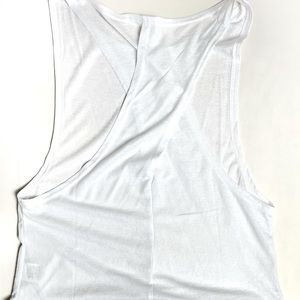 Jed North Twist tank in white.